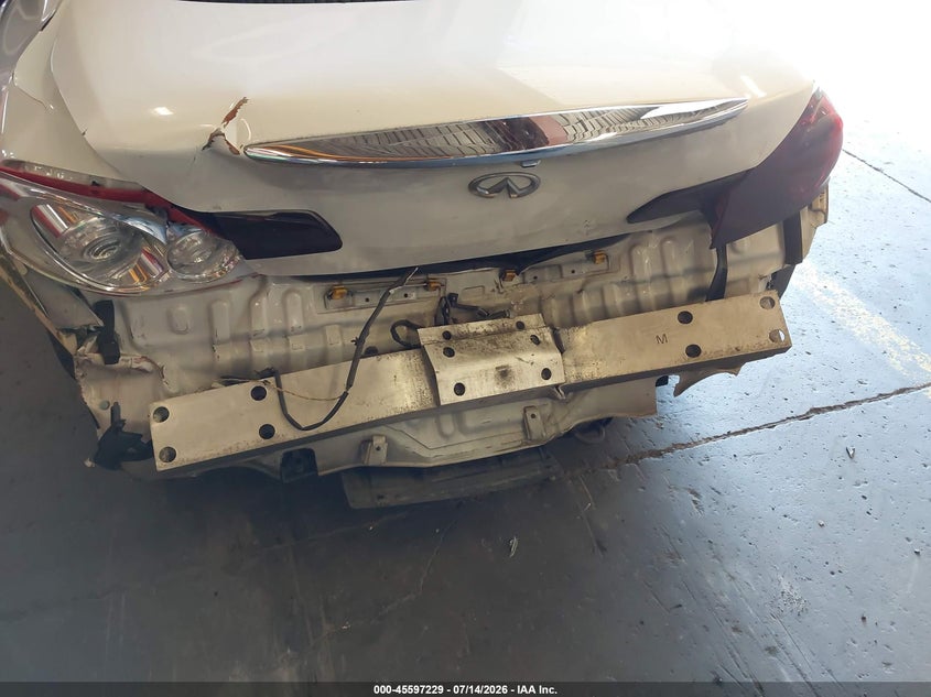 2012 Infiniti G37X VIN: JN1CV6AR4CM975292 Lot: 45597229