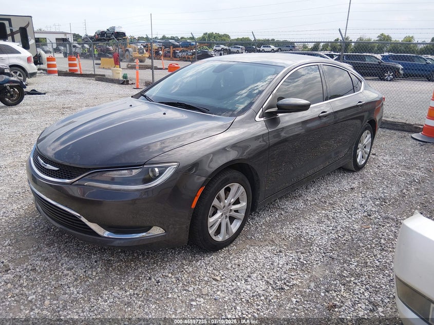 Vin: 1c3cccab5hn511129, lot: 46095613, chrysler 200 limited platinum 20172