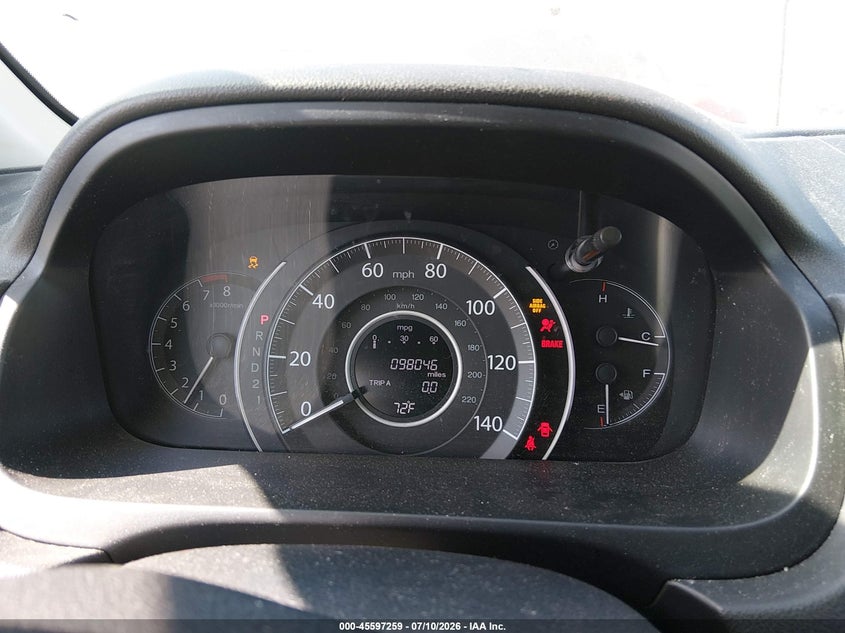 2012 HONDA CR-V auction photo 7