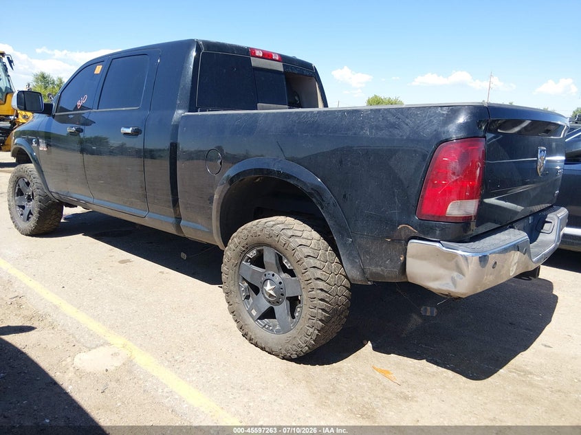 Vin: 3c6ud5nl3cg197095, lot: 46095641, ram 2500 laramie 20123