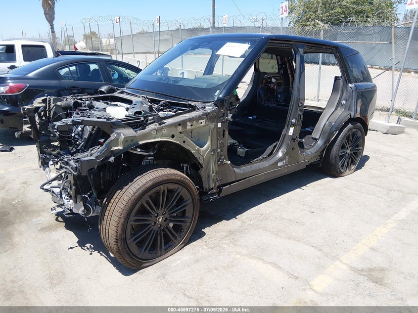 Vin: salkp9fuxsa314098, lot: 46095653, land rover range rover p400 se 20252