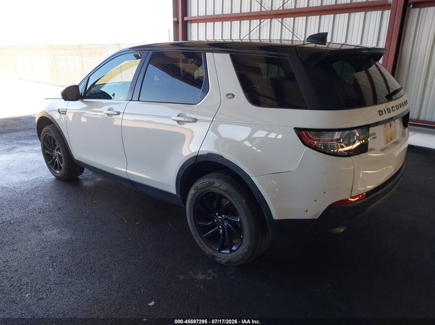 Vin: salcr2rx4jh751001, lot: 46095673, land rover discovery sport hse 20183