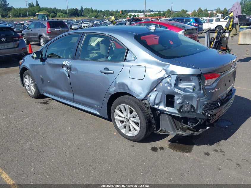 TOYOTA COROLLA 2025 VIN JTDBDMHE5SJ013604