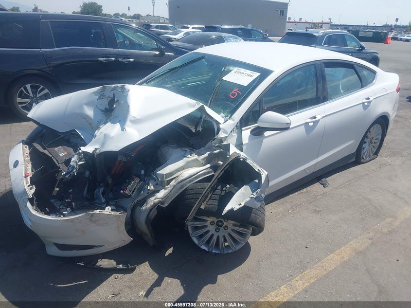 2016 Ford Fusion, Front End, IAAI, VIN 3FA6P0UU6GR317798 — photo 2