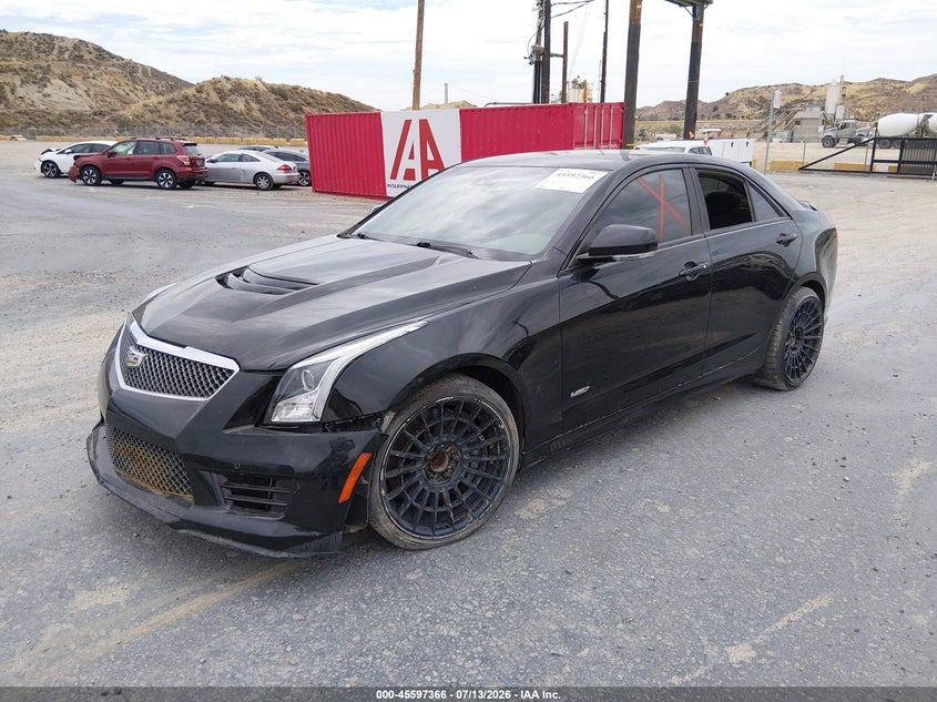 Vin: 1g6an5ry6g0195076, lot: 46095744, cadillac ats-v 20162