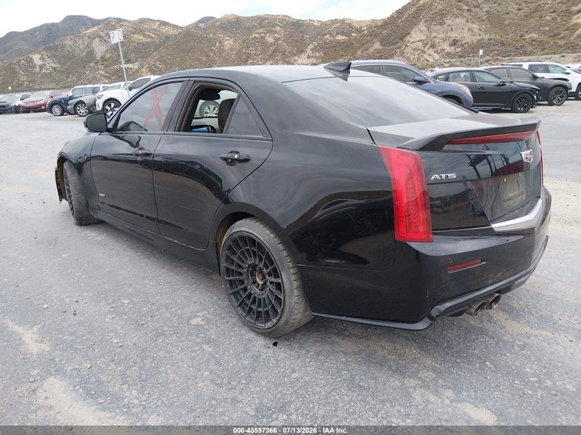 Vin: 1g6an5ry6g0195076, lot: 46095744, cadillac ats-v 20163
