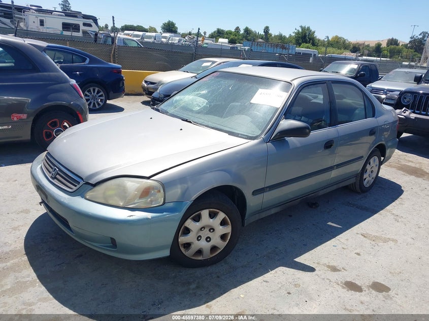 1999 Honda Civic Lx 2HGEJ6674XH543322 photo 1