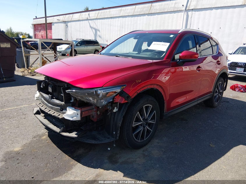 Vin: jm3kfbdl8h0114287, lot: 46095771, mazda cx-5 grand touring 20172