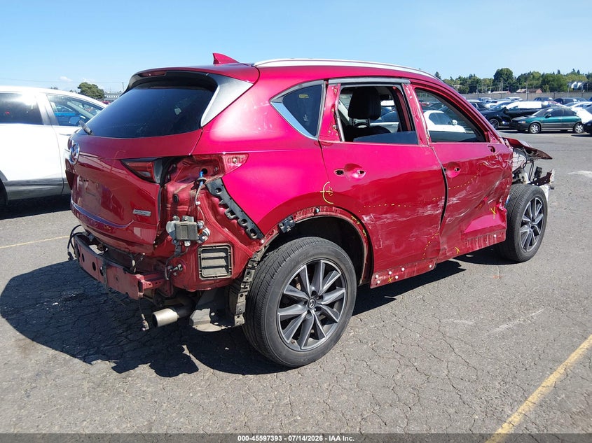 Vin: jm3kfbdl8h0114287, lot: 46095771, mazda cx-5 grand touring 20174