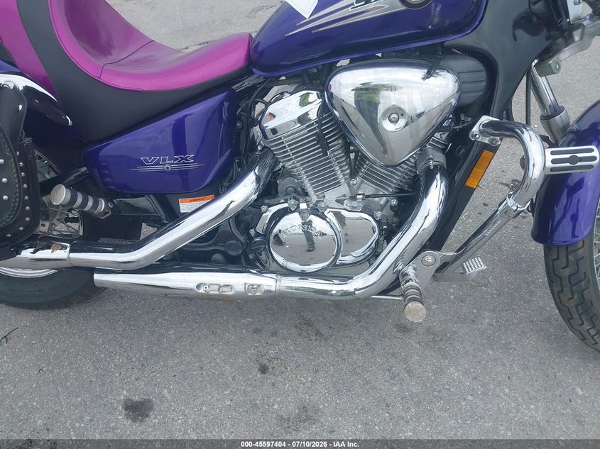 2002 Honda Vt600 Cd VIN: JH2PC21392M314274 Lot: 45597404
