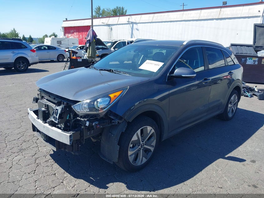 Vin: kndce3lg1k5022488, lot: 46095787, kia niro ev ex premium 20192
