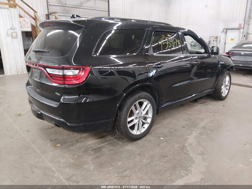Vin: 1c4sdjct9pc556325, lot: 46095790, dodge durango r/t plus awd 20234
