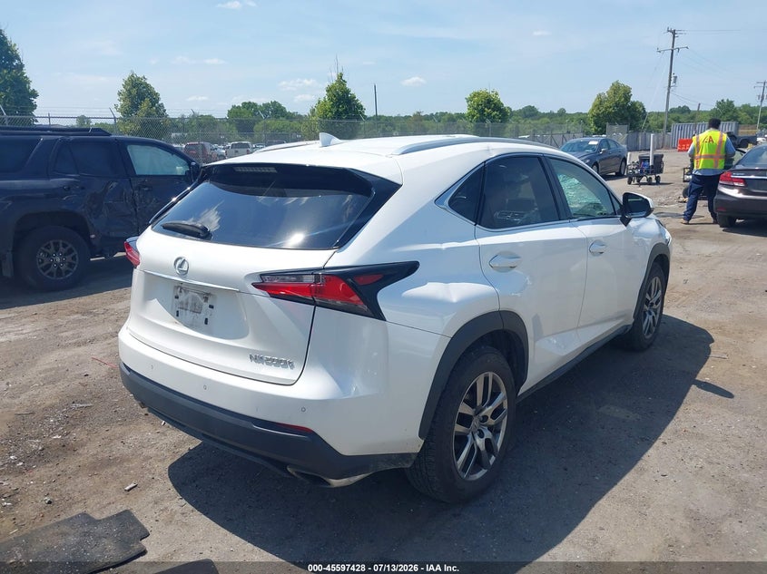 Vin: jtjbarbz7g2085758, lot: 46095806, lexus nx 200t 20164
