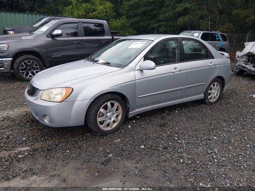 2006 Kia Spectra, Normal Wear & Tear, IAAI, VIN KNAFE121165327216 — photo 2