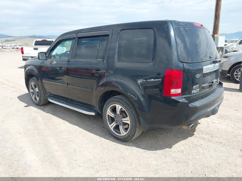 Vin: 5fnyf4h34fb022178, lot: 46095824, honda pilot se 20153