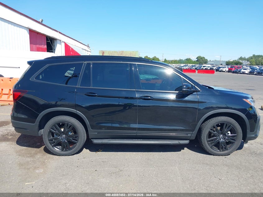 2021 Honda Pilot Awd Black Edition VIN: 5FNYF6H72MB049634 Lot: 45597453
