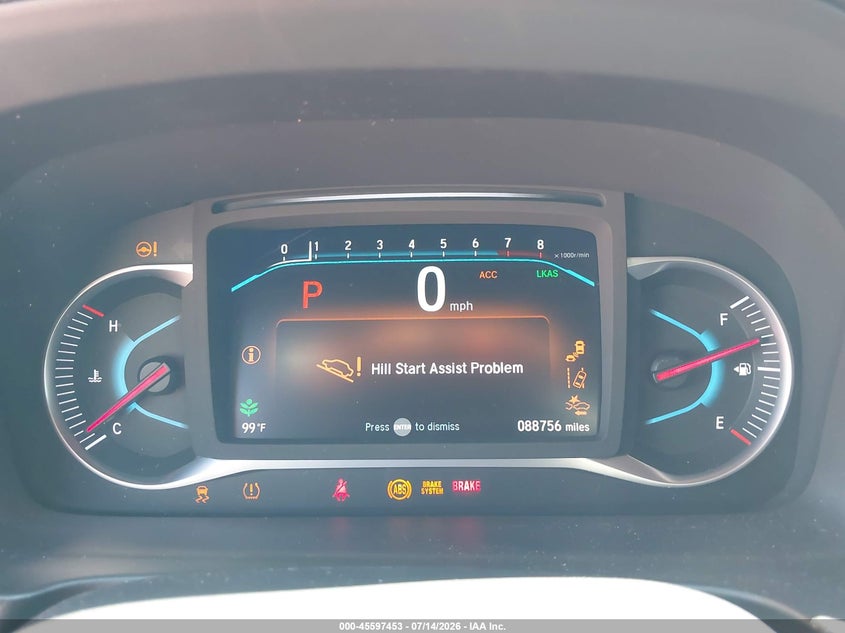 2021 Honda Pilot Awd Black Edition VIN: 5FNYF6H72MB049634 Lot: 45597453