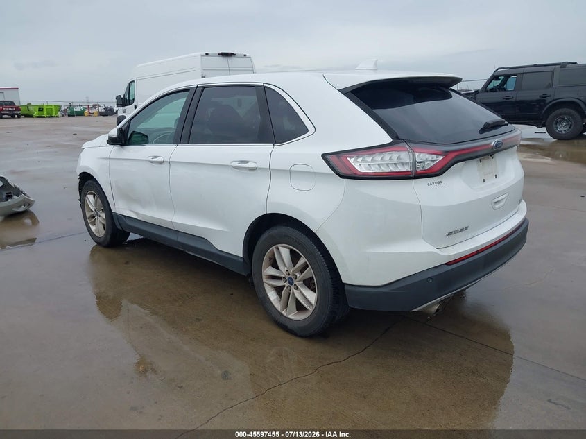 Vin: 2fmpk3j90hbb31166, lot: 46095833, ford edge sel 20173