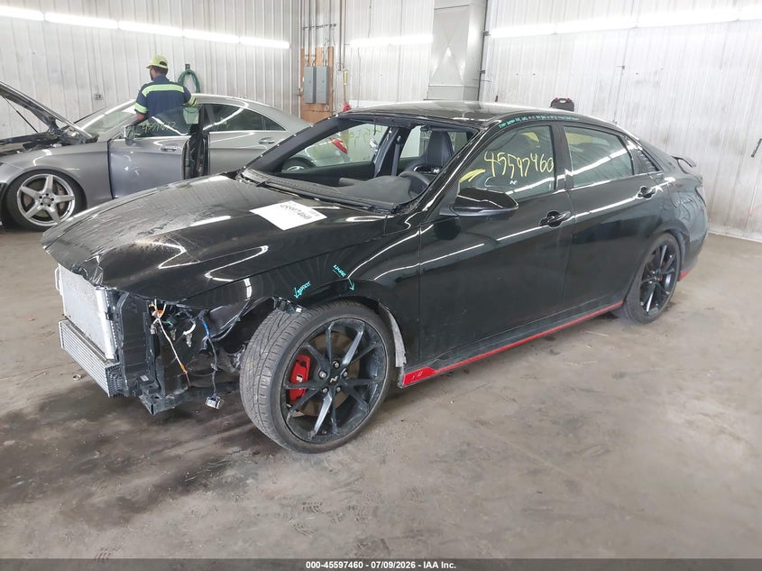 2025 Hyundai Elantra N VIN: KMHLW4DK7SU030554 Lot: 45597460