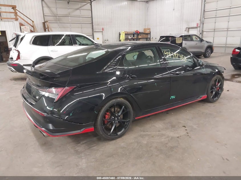 2025 Hyundai Elantra N VIN: KMHLW4DK7SU030554 Lot: 45597460