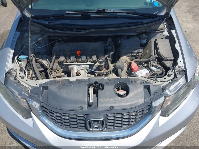 2013 Honda Civic Lx VIN: 2HGFB2F5XDH590276 Lot: 45597465