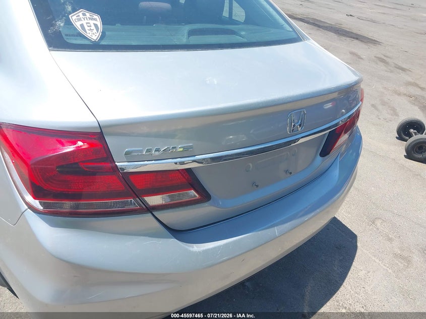 2013 Honda Civic Lx VIN: 2HGFB2F5XDH590276 Lot: 45597465