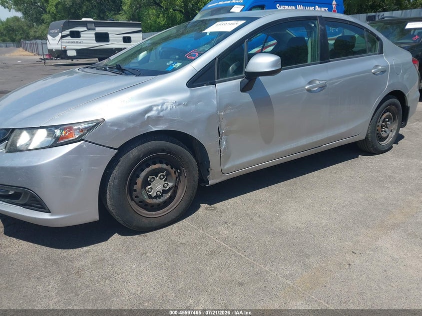 2013 Honda Civic Lx VIN: 2HGFB2F5XDH590276 Lot: 45597465