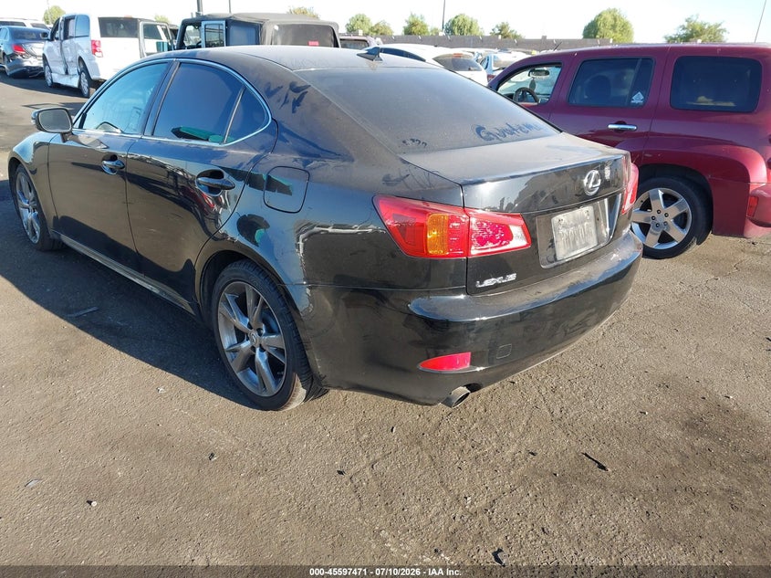 Vin: jthbf5c20a5110423, lot: 46095849, lexus is 250 20103