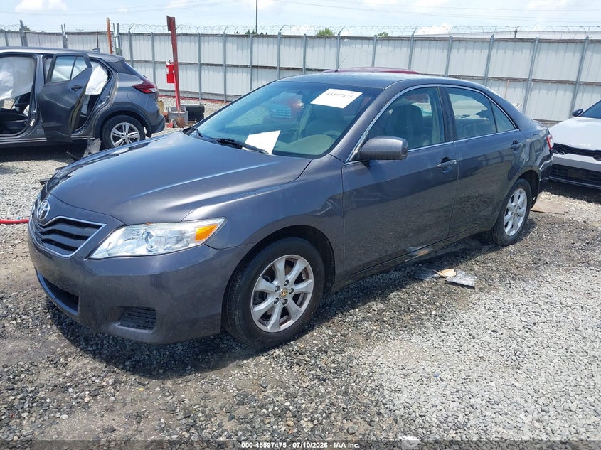 2011 Toyota Camry, Rear, IAAI, VIN 4T1BF3EK3BU217794 — photo 2