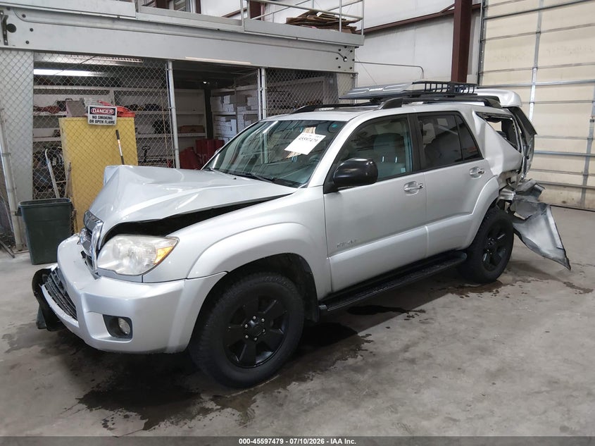 2006 Toyota 4Runner, Front & Rear, IAAI, VIN JTEBU14R260104876 — photo 2