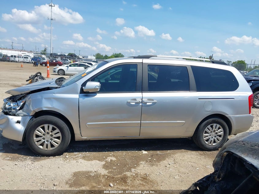 2012 Kia Sedona Lx VIN: KNDMG4C72C6491704 Lot: 45597481