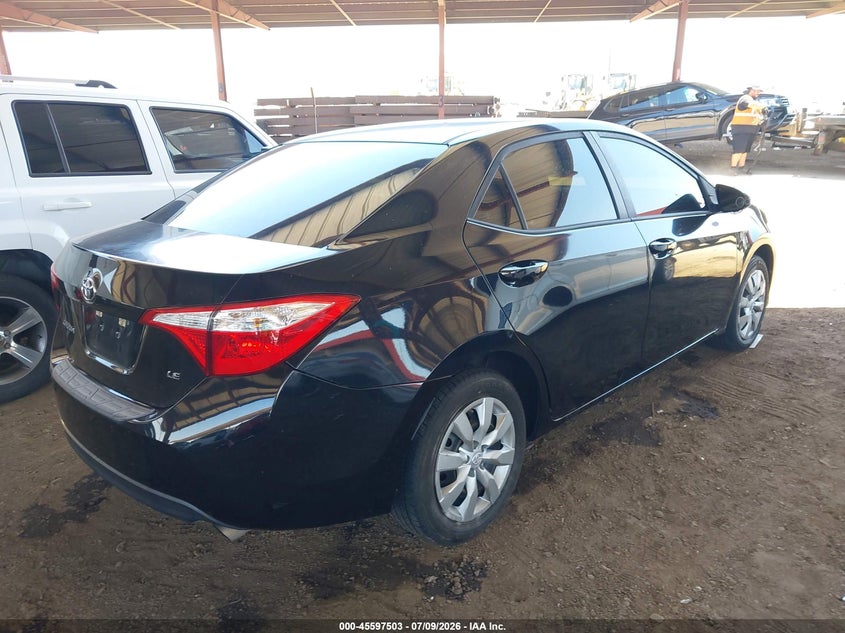 2016 TOYOTA COROLLA auction photo 4