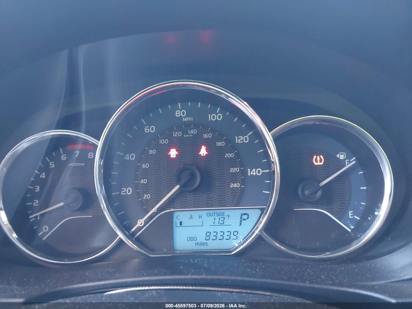 2016 TOYOTA COROLLA auction photo 7