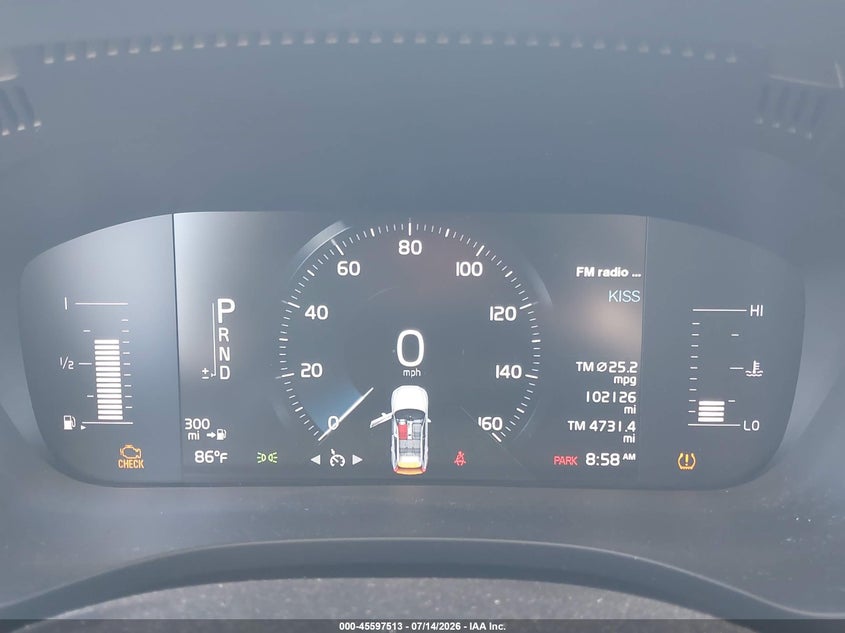 2019 Volvo Xc60 T5 Momentum VIN: LYV102RK7KB278176 Lot: 45597513
