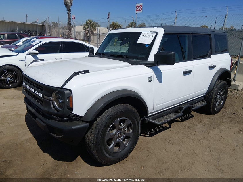 Vin: 1fmde7bh1sla63247, lot: 46095943, ford bronco big bend 20252