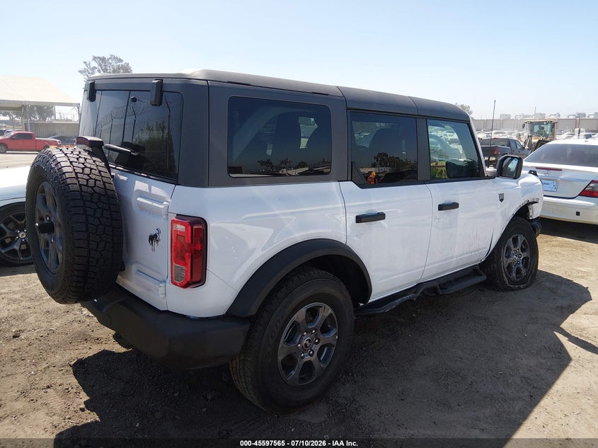 Vin: 1fmde7bh1sla63247, lot: 46095943, ford bronco big bend 20254