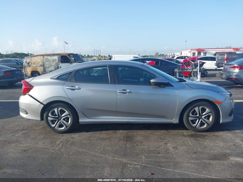2016 HONDA CIVIC SEDAN 2.0L I-4 DOHC, VVT, 158HP