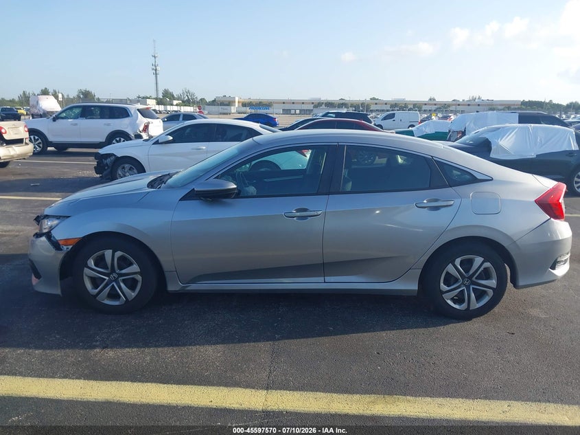 2016 HONDA CIVIC SEDAN 2.0L I-4 DOHC, VVT, 158HP