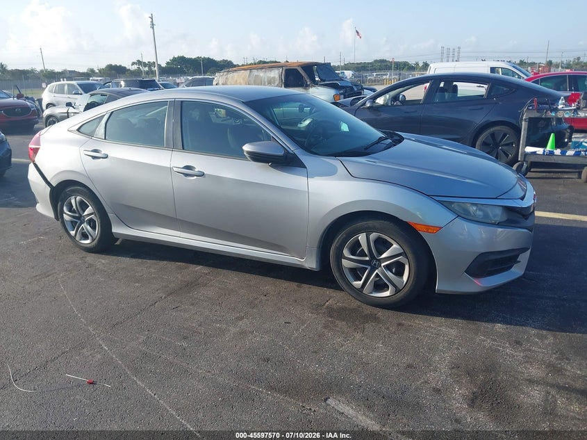 2016 HONDA CIVIC SEDAN 2.0L I-4 DOHC, VVT, 158HP