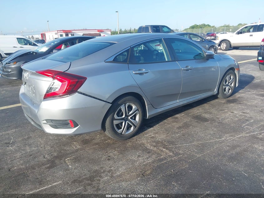 2016 HONDA CIVIC SEDAN 2.0L I-4 DOHC, VVT, 158HP