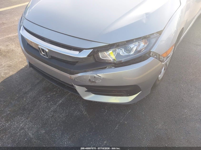 2016 HONDA CIVIC SEDAN 2.0L I-4 DOHC, VVT, 158HP