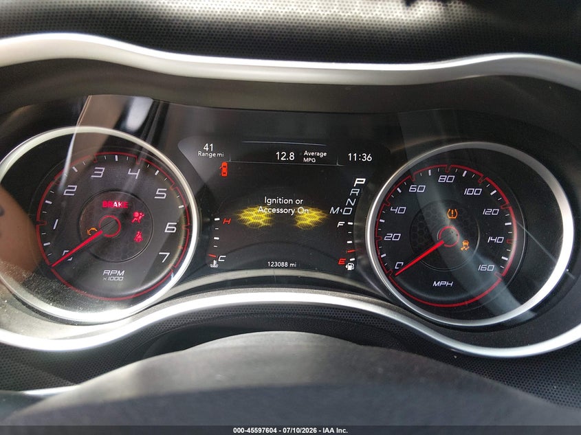 2016 DODGE CHARGER SEDAN 5.7L V-8 370HP