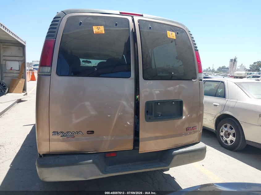 2001 GMC Savana Standard VIN: 1GJGG25R511117817 Lot: 45597613