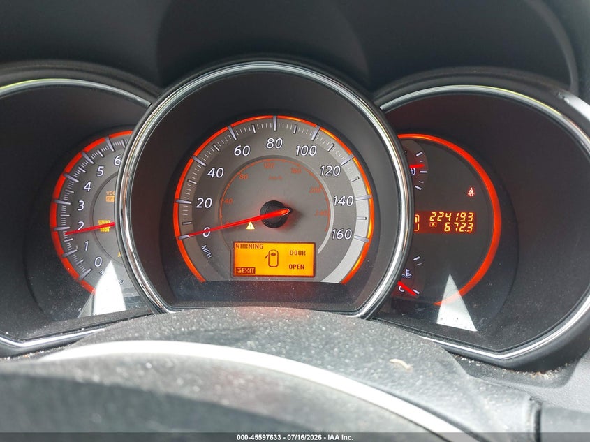 2009 Nissan Murano Sl VIN: JN8AZ18W49W208342 Lot: 45597633