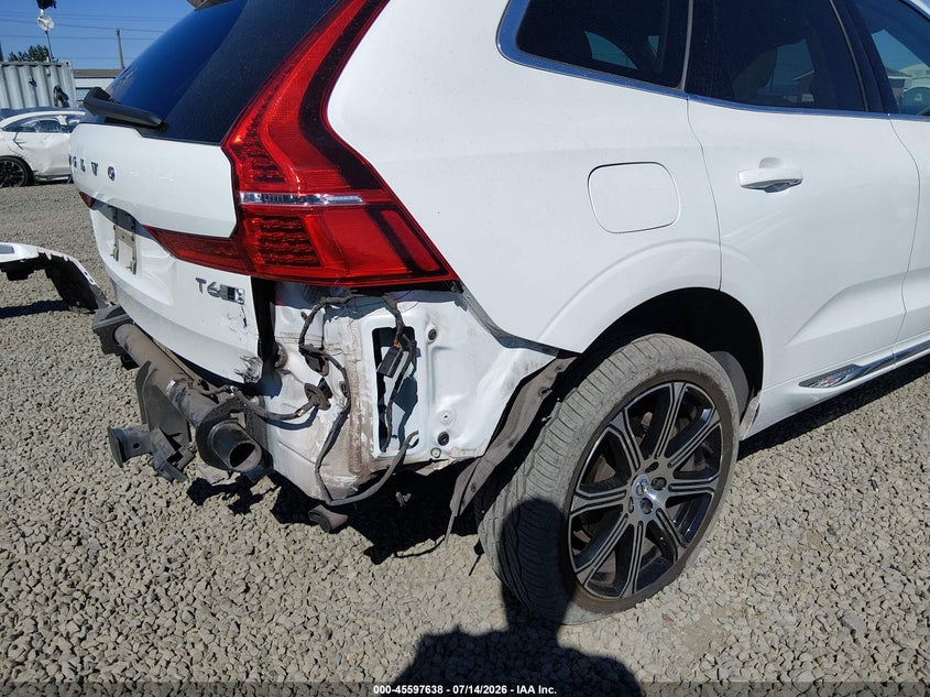 2019 VOLVO XC60 SPORT UTILITY VEHICLE 2.0L I-4 DI, DOHC, VVT, TURBO/SUPERCHARGER, 316HP