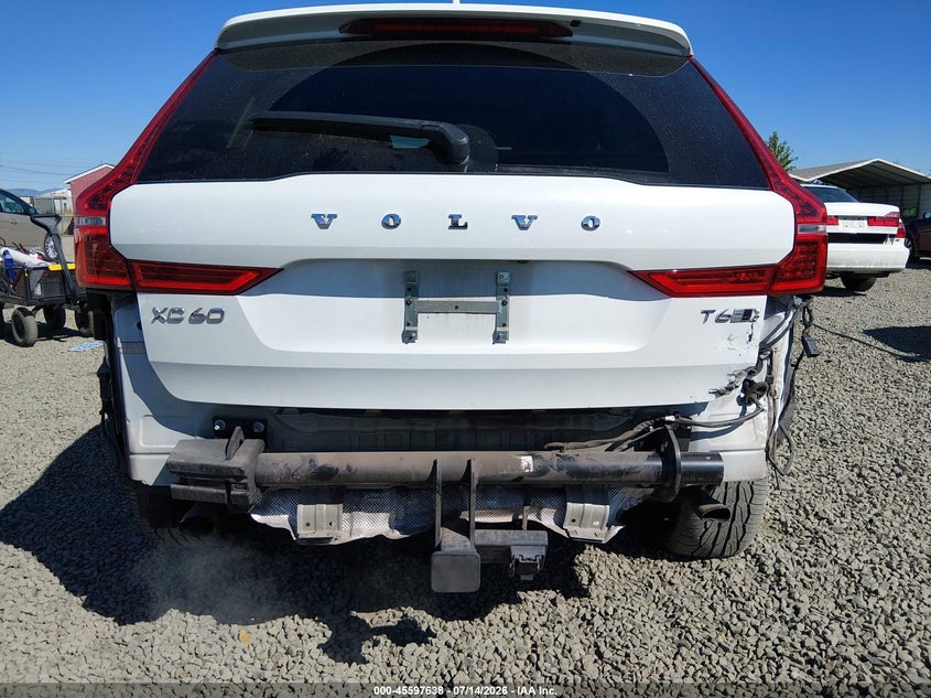 2019 VOLVO XC60 SPORT UTILITY VEHICLE 2.0L I-4 DI, DOHC, VVT, TURBO/SUPERCHARGER, 316HP