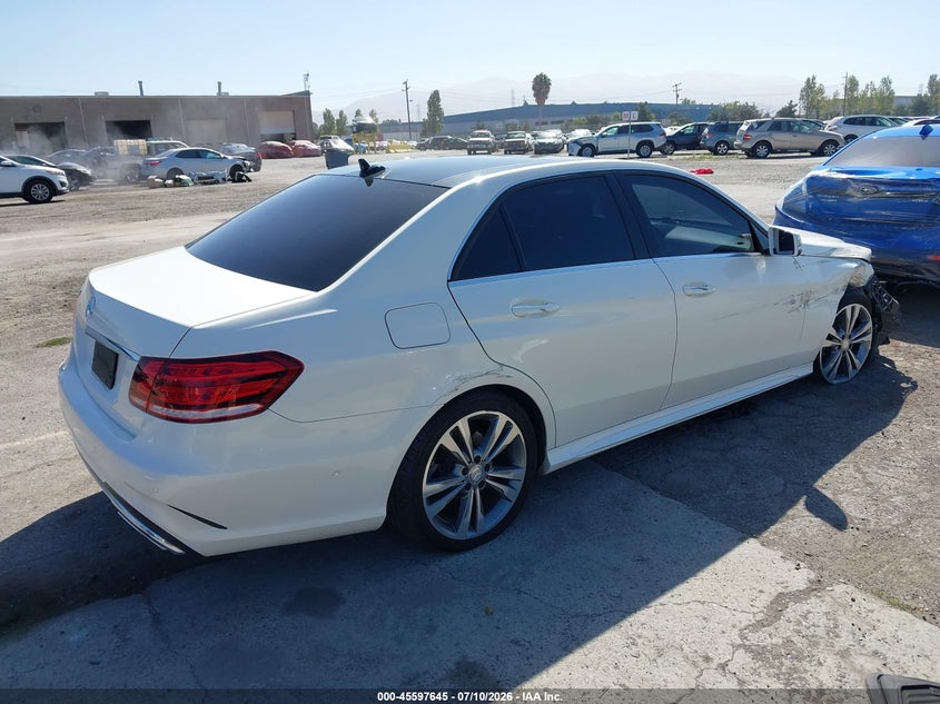 2016 MERCEDES-BENZ E 350 auction photo 4