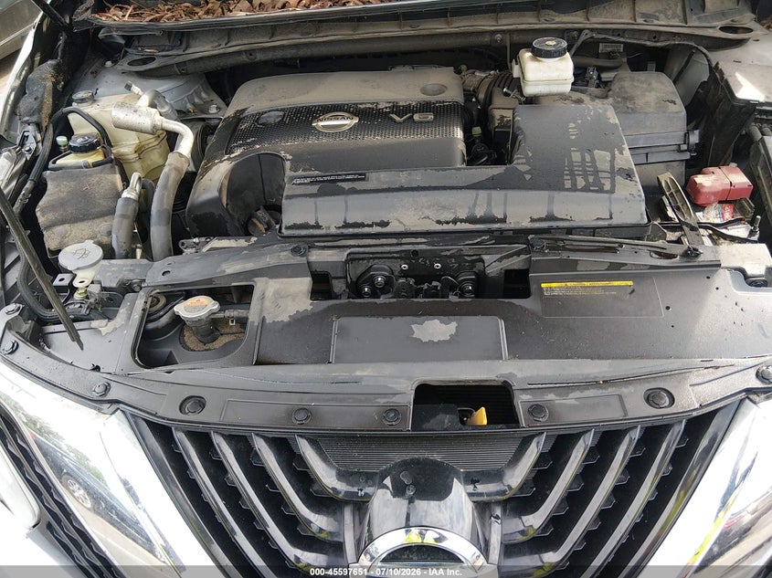 2017 NISSAN MURANO SPORT UTILITY VEHICLE 3.5L V-6 DOHC, VVT, 260HP