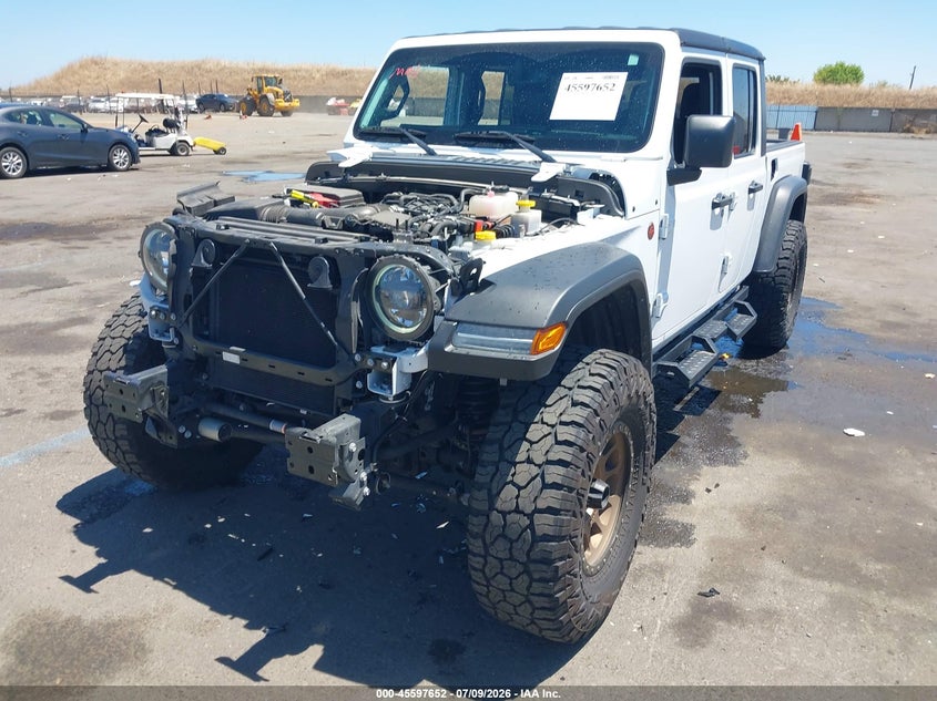 Vin: 1c6jjteg8pl529687, lot: 46096030, jeep gladiator mojave 4x4 20232