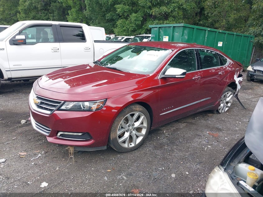 Vin: 2g1145s3xg9169545, lot: 46096054, chevrolet impala 2lz 20162